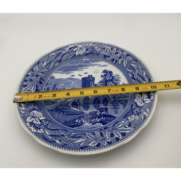 Spode China England Blue Room 1819. 10.5 Dinner Plate Blue White LUCANO - Picture 4 of 4